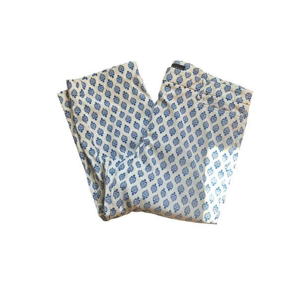 Talbots Women’s Perfect Skimmer Pants Size 12 Cropped Straight Leg - Picture 8 of 11